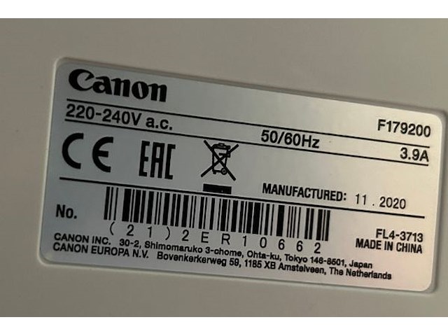 Professionele canon printer - afbeelding 5 van  11