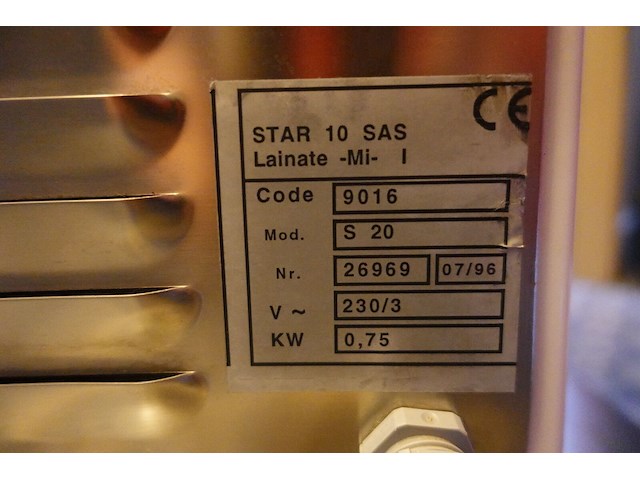 Professionele deegmixer star 10 sas - afbeelding 11 van  11