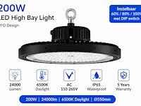 Professionele dimbare led highbay ufo pro – 200w – web-200 (5 stuks) - afbeelding 5 van  6