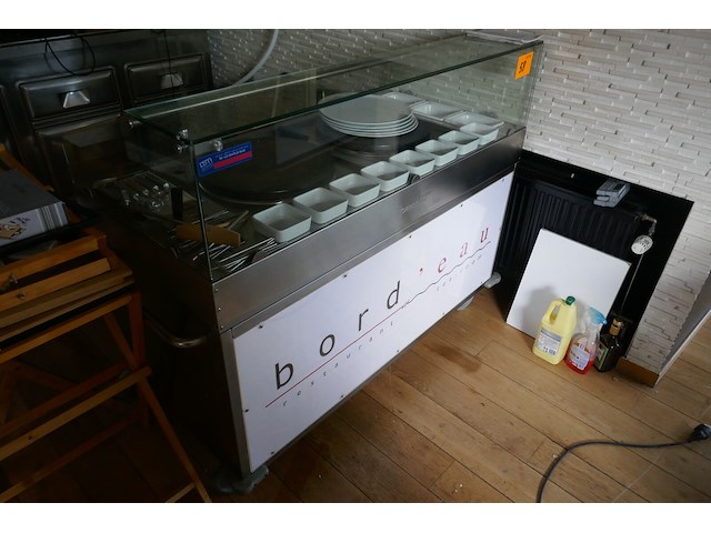 Professionele dubbel crepe serveerstation casselin - afbeelding 1 van  6