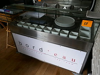 Professionele dubbel crepe serveerstation casselin - afbeelding 2 van  6