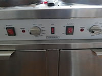 Professionele dubbel crepe serveerstation casselin - afbeelding 4 van  6