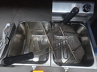Professionele dubbele friteuse euromax - afbeelding 2 van  4