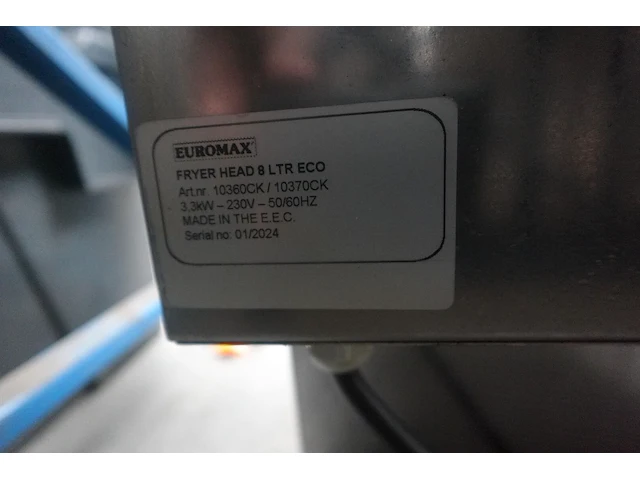 Professionele dubbele friteuse euromax - afbeelding 3 van  4