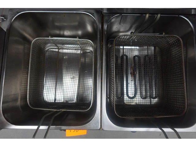 Professionele dubbele friteuse euromax - afbeelding 4 van  4