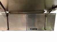 Professionele elektrische roestvrijstalen patisserie- of visfriteuse mkn 58x56x27 cm - afbeelding 5 van  14
