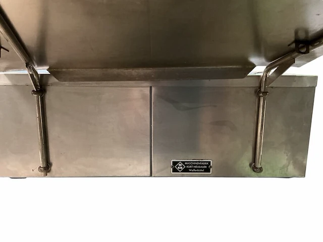 Professionele elektrische roestvrijstalen patisserie- of visfriteuse mkn 58x56x27 cm - afbeelding 6 van  14