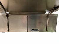 Professionele elektrische roestvrijstalen patisserie- of visfriteuse mkn 58x56x27 cm - afbeelding 6 van  14