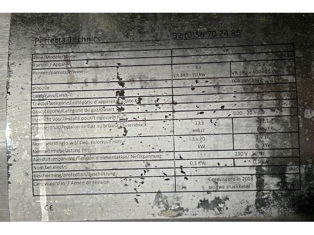 Professionele frituur werkstation perfecta technics - afbeelding 13 van  23