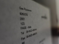 Professionele gas-pizzaoven fage - afbeelding 4 van  15
