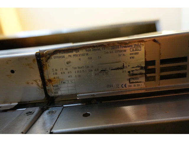 Professionele gas-teppanyaki bakplaat (electrolux) - afbeelding 6 van  6
