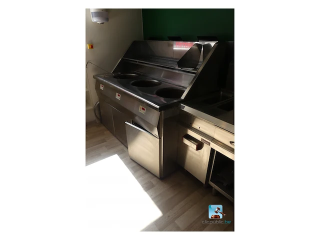Professionele gasfriteuse - afbeelding 3 van  10