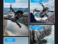 Professionele gps drone met 8k hd 3x camera video 4k 5g verbinding met obstacle avoidance - zwart, met big screen. - afbeelding 4 van  19