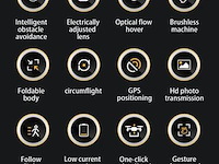 Professionele gps drone met 8k hd 3x camera video 4k 5g verbinding met obstacle avoidance - zwart, met big screen. - afbeelding 5 van  19