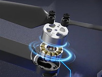 Professionele gps drone met 8k hd 3x camera video 4k 5g verbinding met obstacle avoidance - zwart, met big screen. - afbeelding 14 van  19