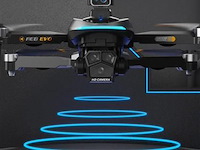 Professionele gps drone met 8k hd 3x camera video 4k 5g verbinding met obstacle avoidance - zwart, met big screen. - afbeelding 12 van  19