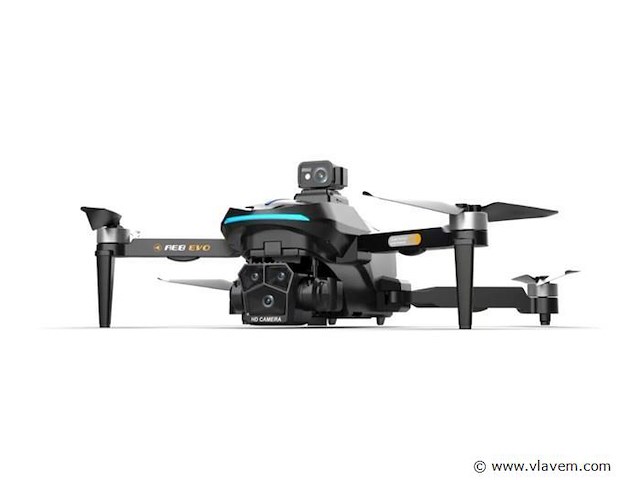 Professionele gps drone met 8k hd 3x camera video 4k 5g verbinding met obstacle avoidance - zwart, met big screen. - afbeelding 1 van  19