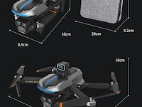 Professionele gps drone met 8k hd 3x camera video 4k 5g verbinding met obstacle avoidance - zwart, met big screen. - afbeelding 19 van  19