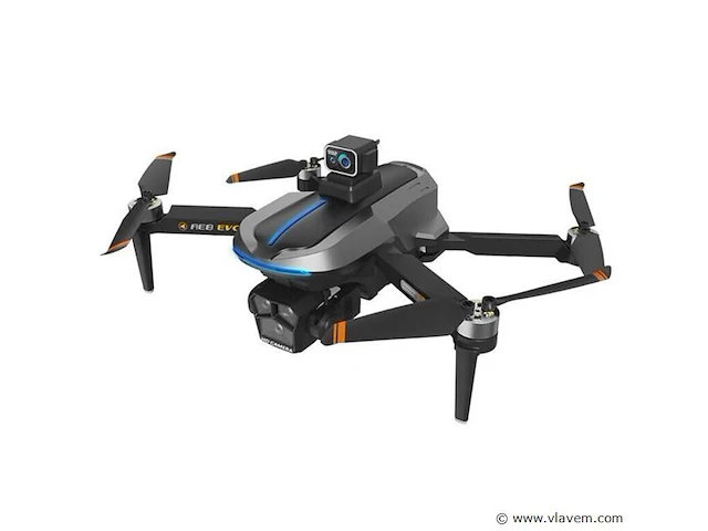 Professionele gps drone met 8k hd 3x camera video 4k 5g verbinding met obstacle avoidance - zwart, met big screen. - afbeelding 2 van  19