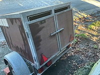 Professionele hondenaanhanger 750kg - afbeelding 12 van  13