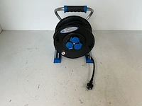 Professionele kabelhaspel as - schwabe propower z2 – 25m (h07rn-f 3g2,5) – ip44