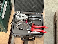 Professionele kabelschiller set in koffer – compleet met toebehoren - afbeelding 1 van  2