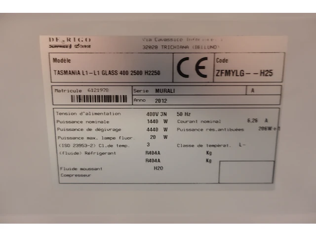 Professionele koel / vrieswand de rigo - afbeelding 3 van  19