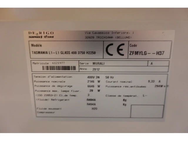 Professionele koel / vrieswand de rigo - afbeelding 4 van  19