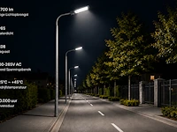 Professionele led straatlamp – 100w – 6400k koud wit – ip65 – florida-100 (5 stuks)
