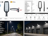 Professionele led straatlamp – 150w – 6400k koud wit – ip65 – florida-150 (5 stuks) - afbeelding 3 van  5