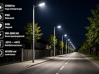 Professionele led straatlamp – 200w – 6400k koud wit – ip65 – florida-200 (5 stuks)