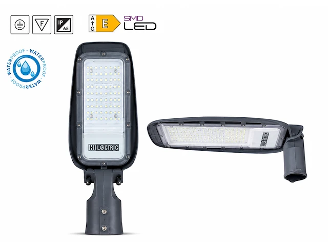 Professionele led straatlamp – 30w – 6400k koud wit – ip65 – florida-30 (10 stuks) - afbeelding 4 van  5