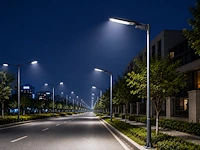 Professionele led straatlamp – 50w – 6400k koud wit – ip65 – florida-50 (10 stuks) - afbeelding 2 van  5