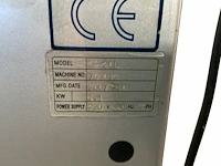 Professionele mengmachine (deegkneder) sinmag met rvs mengketel (incl. bijbehorende kleinere mengkom en hulpstukken) 59x95x130 cm - afbeelding 8 van  10