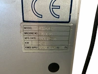 Professionele mengmachine (deegkneder) sinmag met rvs mengketel (incl. bijbehorende kleinere mengkom en hulpstukken) 59x95x130 cm - afbeelding 9 van  10