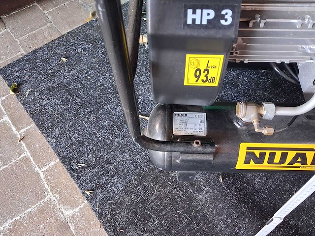 Professionele mobiele compressor nuair hp3 - afbeelding 4 van  4