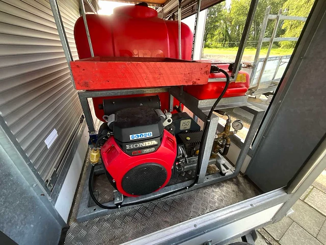 Professionele mobiele hogedrukreiniger met honda-motor – aanhangwagen 750 kg - afbeelding 19 van  28
