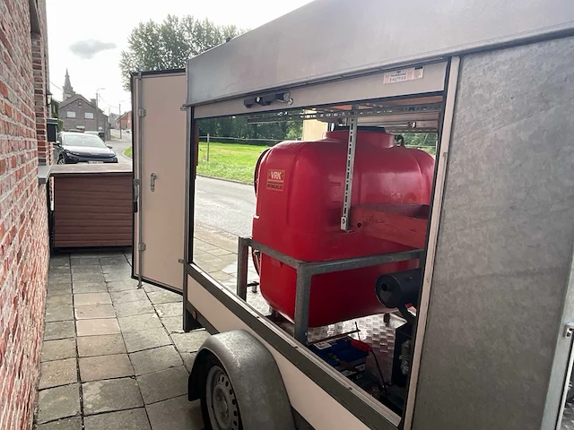 Professionele mobiele hogedrukreiniger met honda-motor – aanhangwagen 750 kg - afbeelding 21 van  28