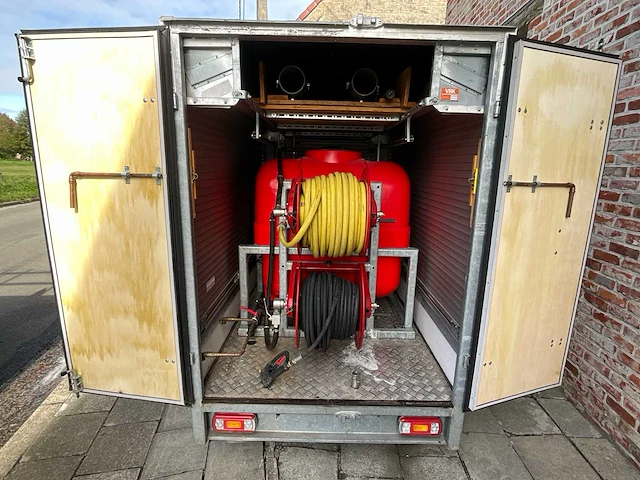 Professionele mobiele hogedrukreiniger met honda-motor – aanhangwagen 750 kg - afbeelding 26 van  28