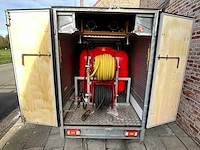 Professionele mobiele hogedrukreiniger met honda-motor – aanhangwagen 750 kg - afbeelding 26 van  28