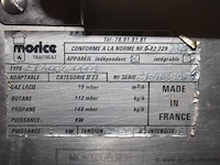 Professionele oven morice et4002.0001, serienummer 2174621400, 3 kw, 230 v, roestvrij staal, werking niet gekend - afbeelding 2 van  2