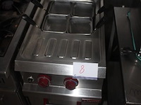 Professionele pasta cooker, diamond, met 4 inzetbakken, werking niet gekend