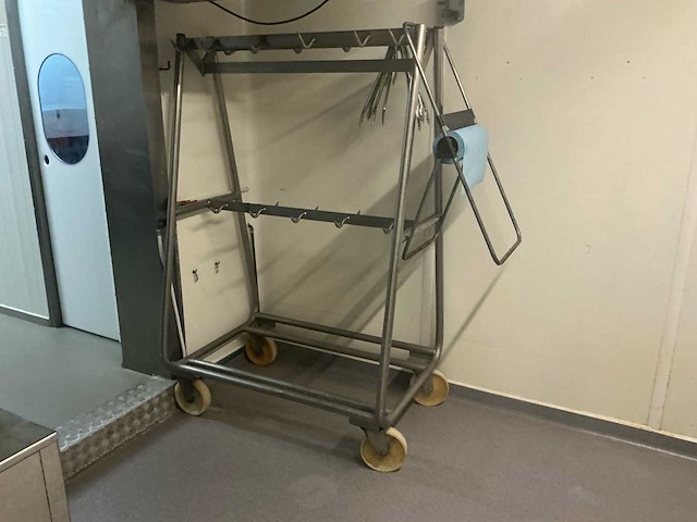 Professionele pensen- en of worstenkar. vleeskar - afbeelding 1 van  2