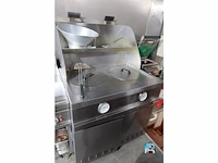 Professionele roestvrijstalen friteuse