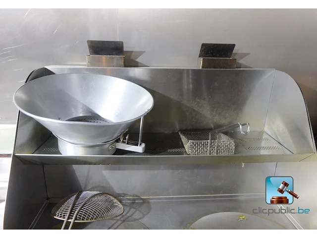 Professionele roestvrijstalen friteuse - afbeelding 2 van  9
