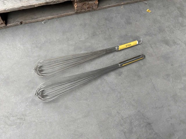 Professionele rvs handklopper - nieuwstaat (2x) - afbeelding 1 van  2