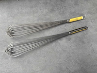 Professionele rvs handklopper - nieuwstaat (2x) - afbeelding 2 van  2
