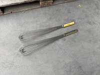 Professionele rvs handklopper - nieuwstaat (2x) - afbeelding 1 van  2