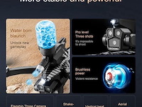 Professionele schiet drone 8k hd 3x camera video 4k 5g verbinding met obstacle avoidance - zwart, met big screen. - afbeelding 4 van  8