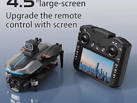 Professionele schiet drone 8k hd 3x camera video 4k 5g verbinding met obstacle avoidance - zwart, met big screen. - afbeelding 8 van  8